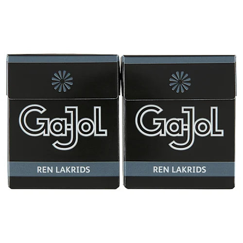 Ga-Jol Ren Lakrids 2pk. - pure licorice - Best before 13th October 2026