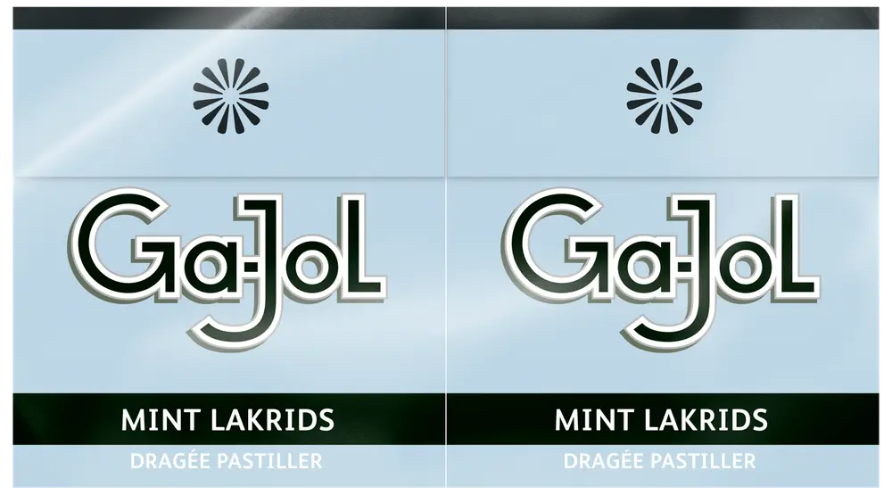 Ga-Jol Mint Lakrids 2pk. - mint licorice