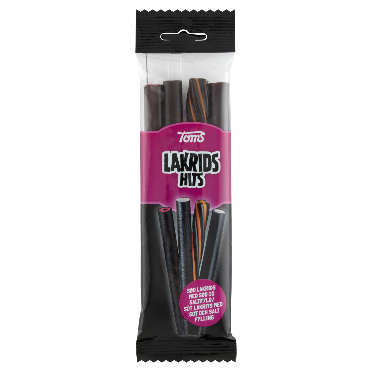 Toms - Blandede Stænger Lakrids Hits - salty and sweet liquorice mix