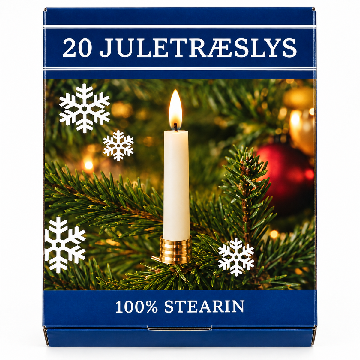 Christmas - Juletræslys - candles for the Christmas tree