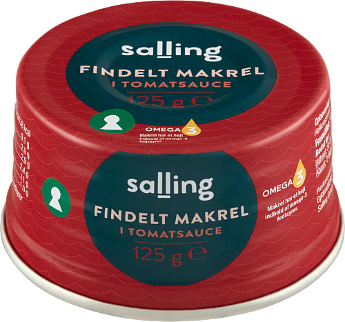 Salling - Findelt makrel i tomatsauce (Private label)