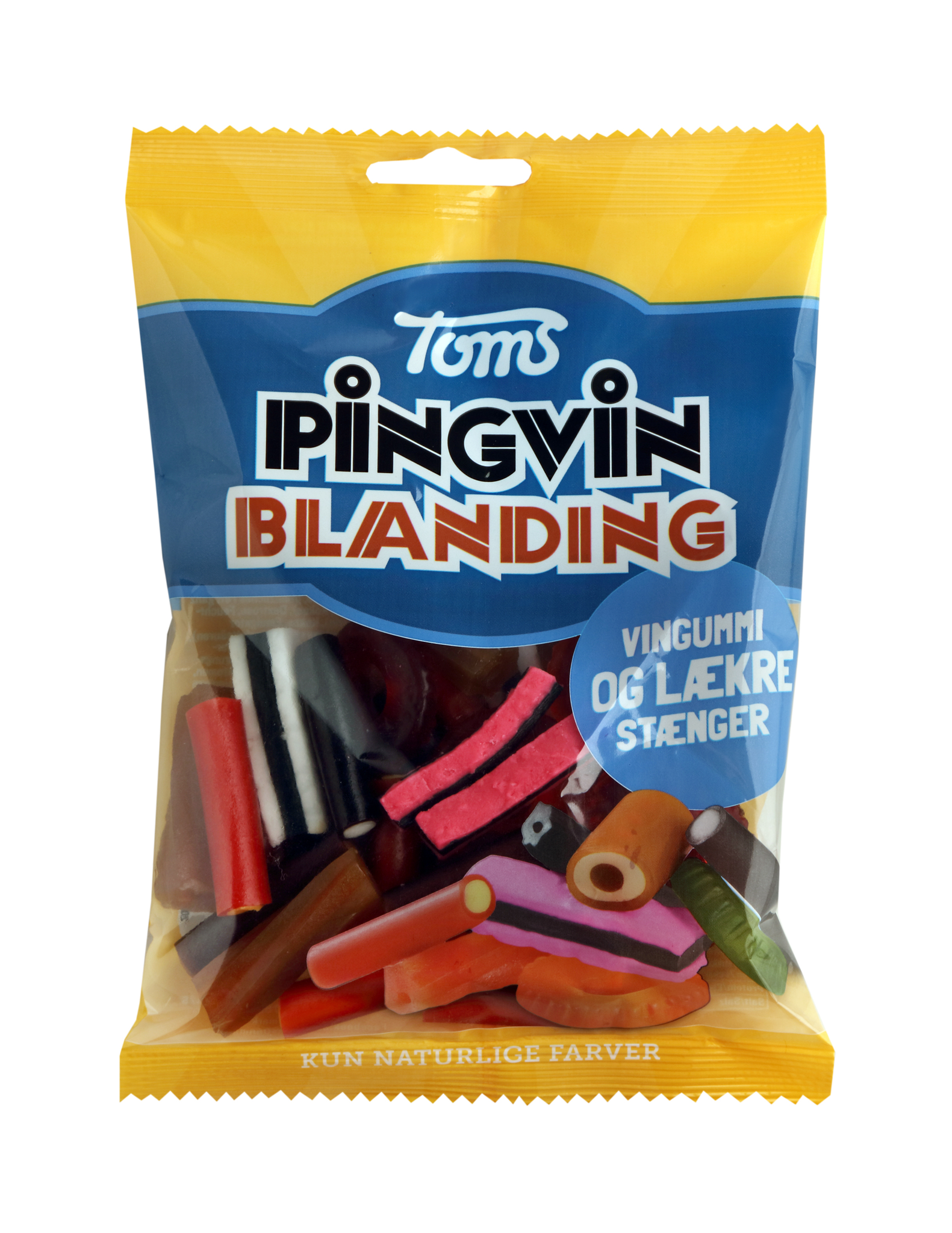 Pingvin Blanding - liquorice, winegum mix