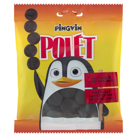 Toms - Pingvin Poletter - hard salty liquorice