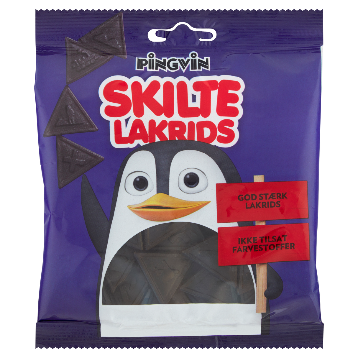 Toms - Pingvin Skilte lakrids - hard and strong liquorice