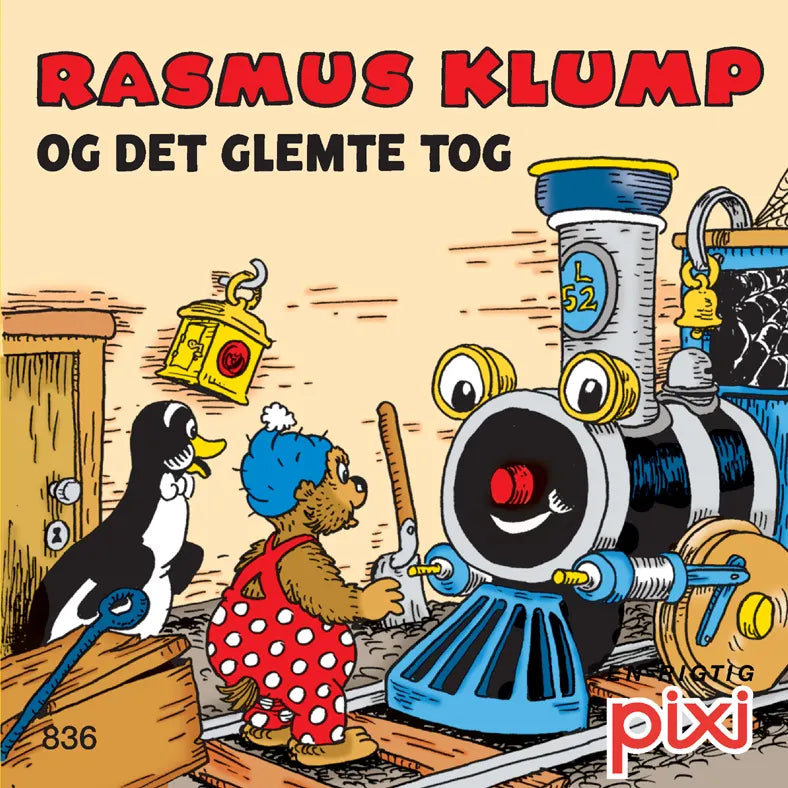 Book - Rasmus Klump Det glemte tog