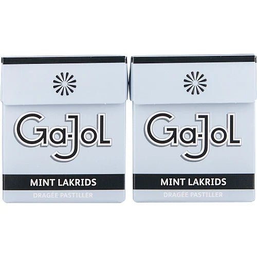 Ga-Jol Mint Lakrids 2pk. - mint licorice