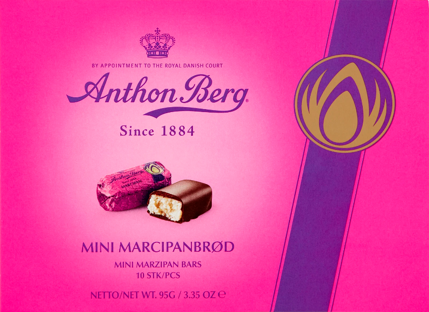 Anthon Berg - Mini Marcipanbrød - mini marzipan / chocolate