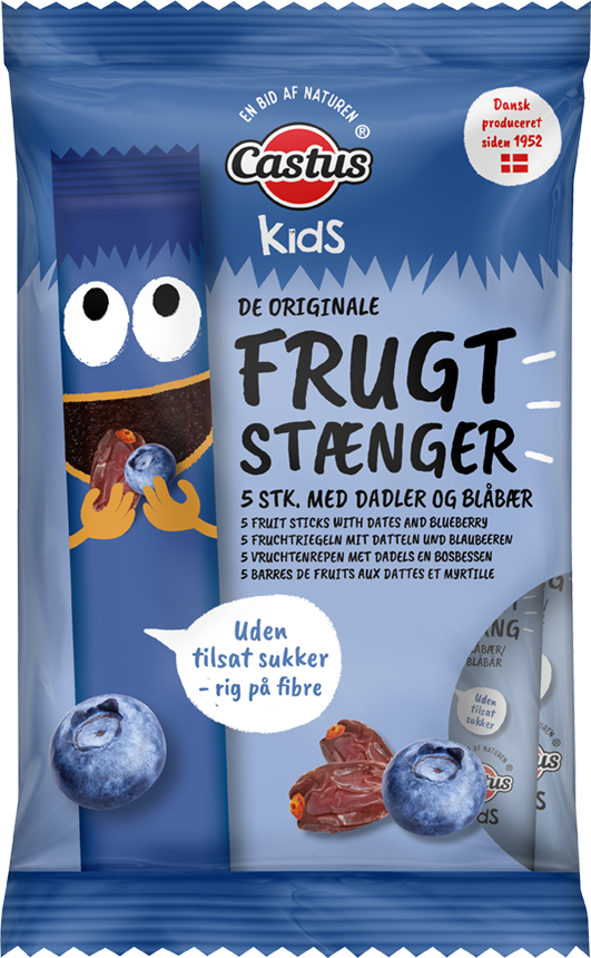 Castus - Frugtstænger Blåbær - blueberry