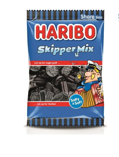 Haribo Skipper Mix - liquorice mix