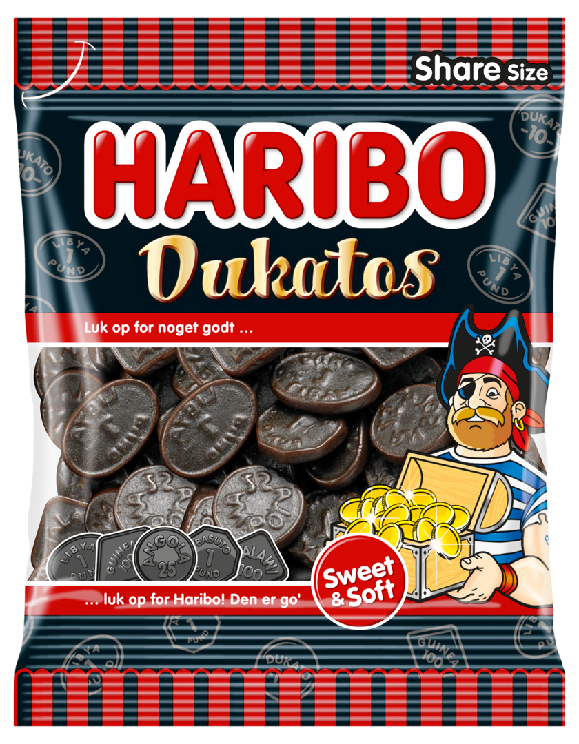 Haribo Dukatos - sweet liquorice