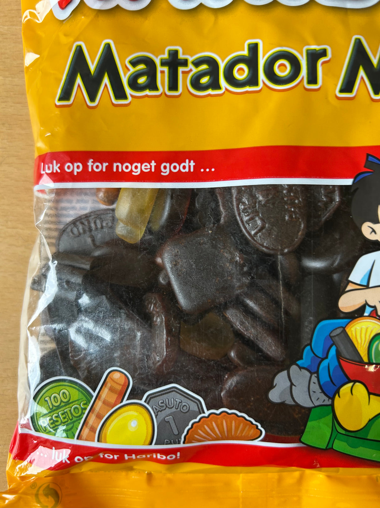 Haribo Matador Mix Big Bag - winegum / liquorice mix no. 1 in Denmark 2nd Sort