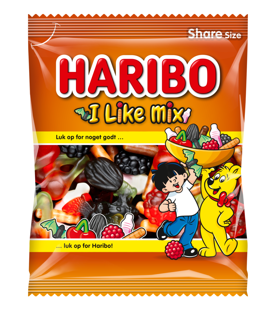 Haribo I Like Mix - winegum / liquorice - Best before date November 2024