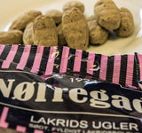 Nørregade - Lakrids Ugler - sweet liquorice with powder