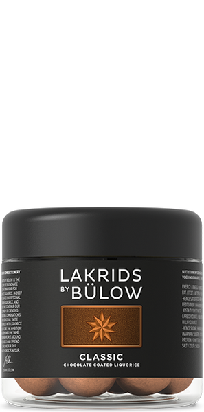Lakrids By Bülow CLASSIC – Liquorice coated with sea salt and dulce chocolate
