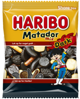 Haribo Matador Mix Dark - Licorice