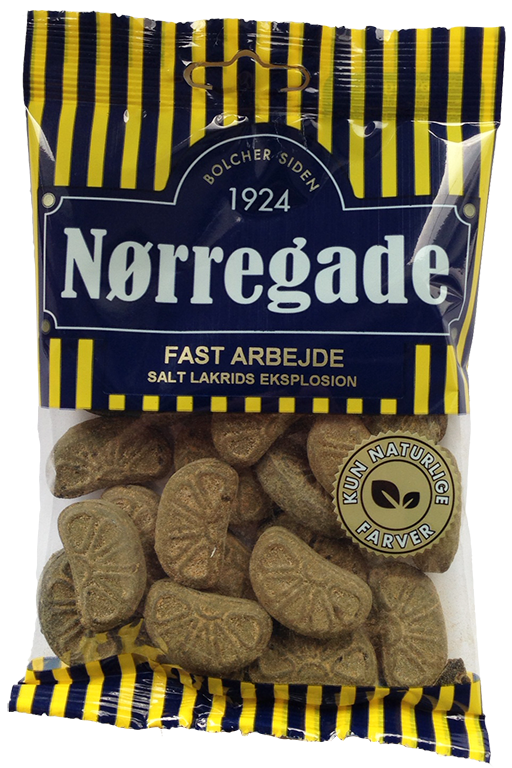 Nørregade - Fast Arbejde - STRONGEST liquorice