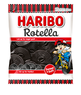 Haribo Rotella - Gramofonplader - sweet liquorice - Best before date March 2025