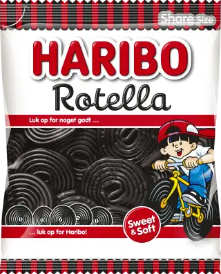 Haribo Rotella - Gramofonplader - sweet liquorice