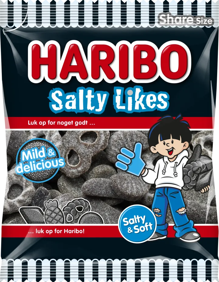 Haribo Salty Likes - liquorice