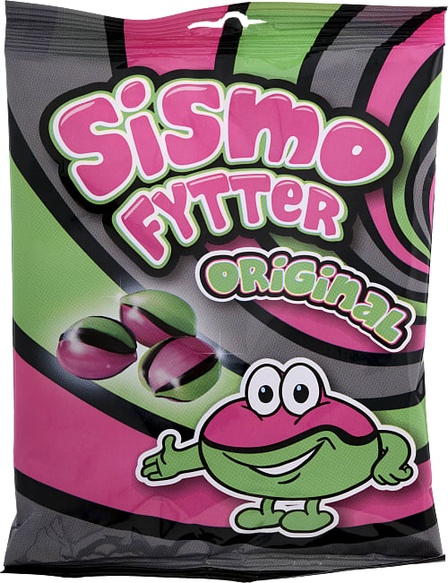 Sismofytter Classic 160 g - strong liquorice