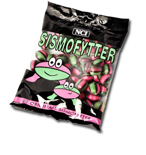 Sismofytter Classic 160 g - strong liquorice