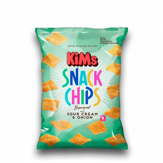 Kims Snack Chips Sour Cream & Onion