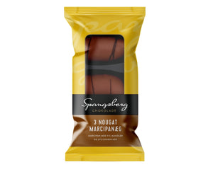 Marcipanæg 3pk. - marzipan / chocolate / nougat 51 % almonds