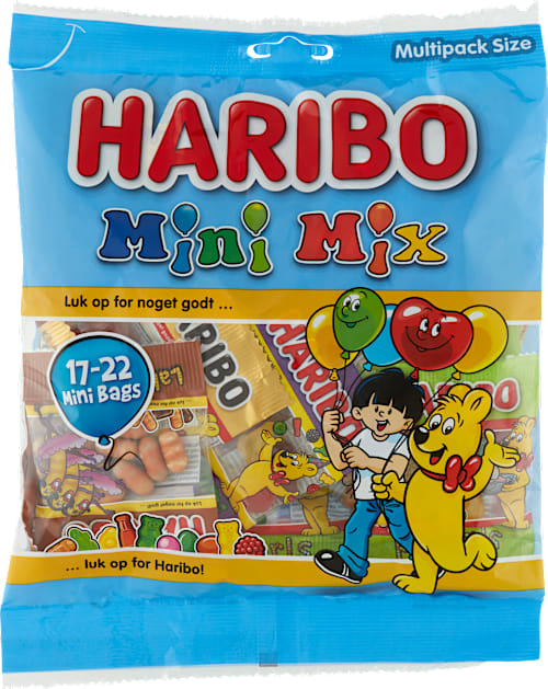 Haribo Mini Mix - Multipack Size - Winegum / Liquorice