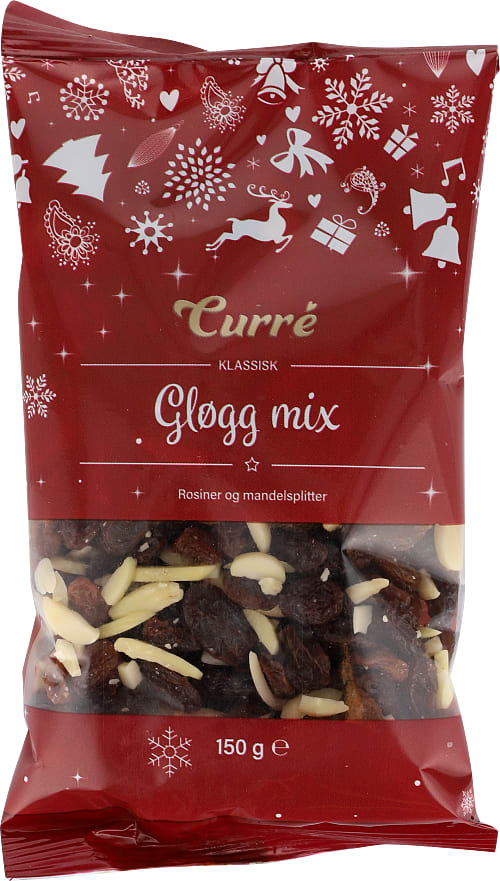 Glögg mix m. rosiner og mandler