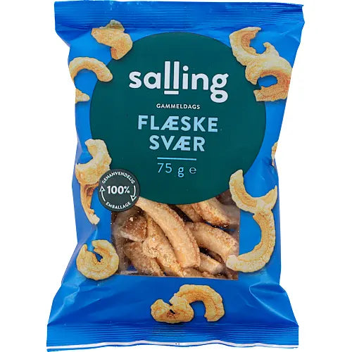 Flæskesvær 75g - Crisps - Butikkernes egne mærker (Private Label)