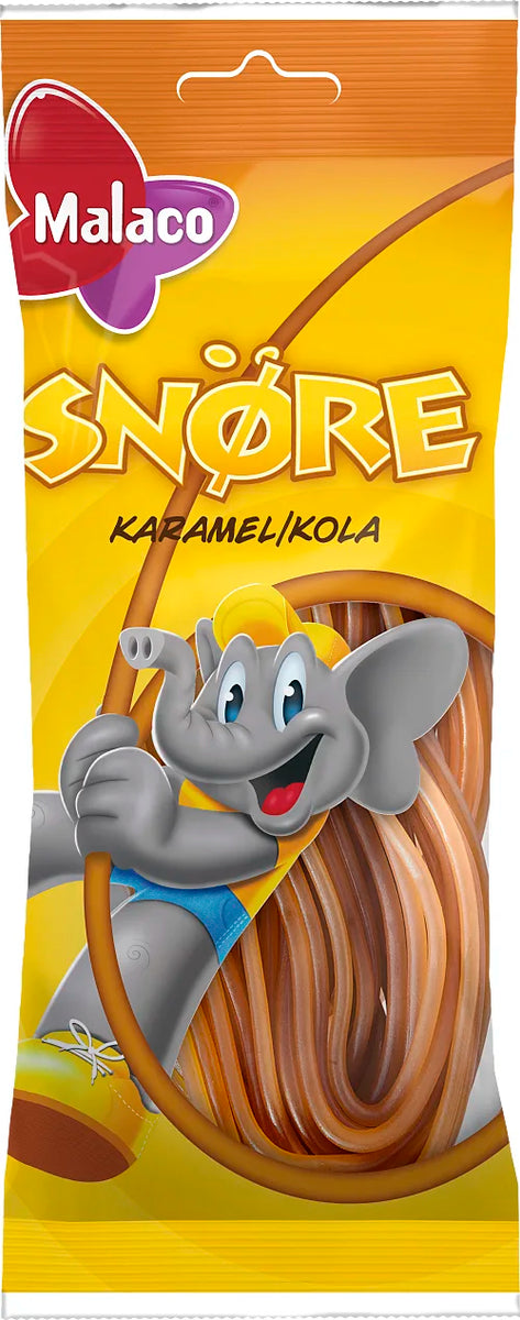 Malaco snøre sød Lakrids, sort – Danish Global
