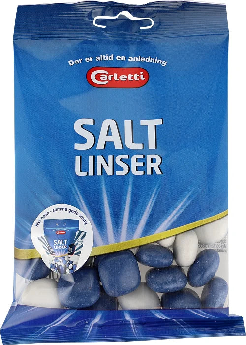 Carletti - Saltlinser - soft salty liquorice