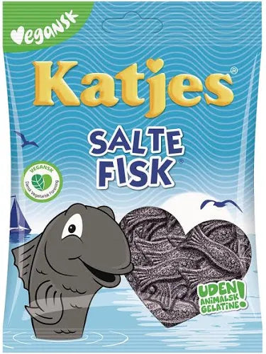 Katjes Salte Fisk - Licorice