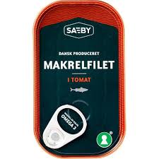 Makrelfilet i tomat - Sæby