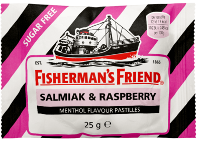 Fisherman`s Friend Salmiak & Raspberry - salmiac liqurice / raspberry tablet