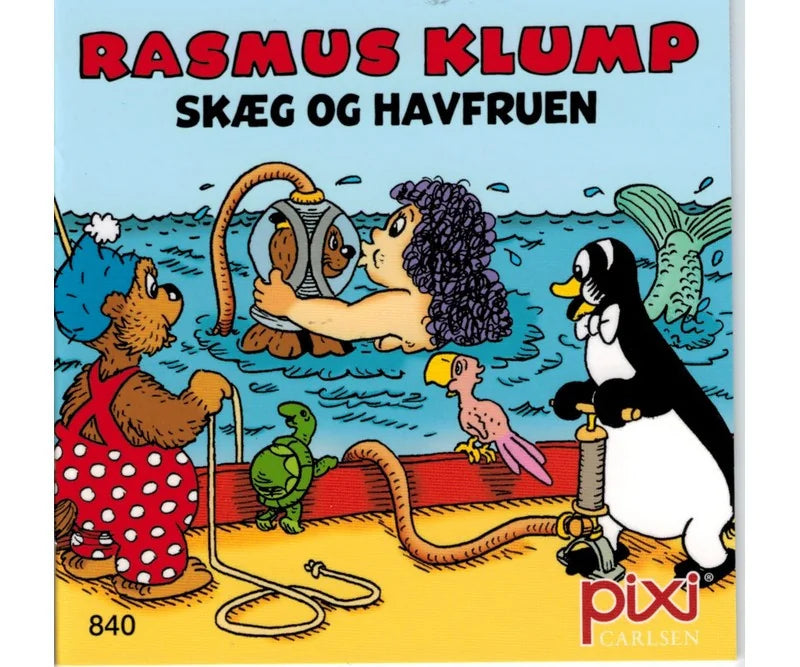 Book - Rasmus Klump Skæg og havfruen