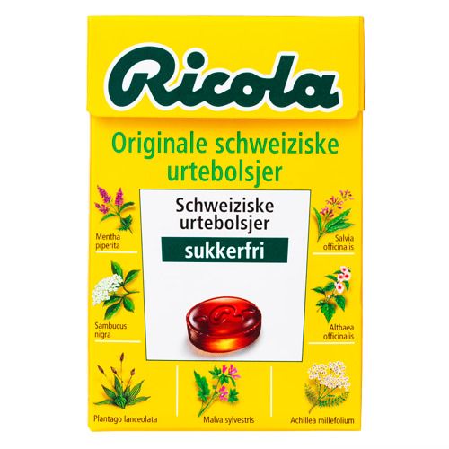 Ricola  - Original Urtebolcher - sukkerfri