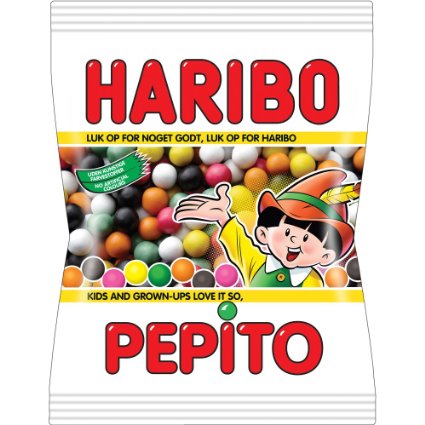 Haribo Pepito (Pinocchio kugler) - sugar covered / sweet liquorice