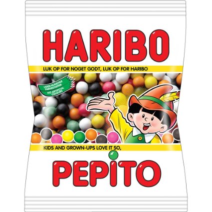 Haribo - Pepito 325g – Sjutton Kvadratmeter Lakrits