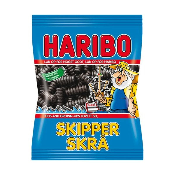 Haribo Skipper Skrå - sweet liquorice