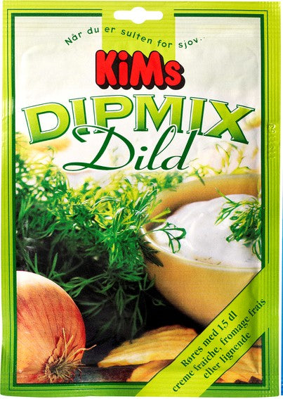 Blive ved godt Taiko mave Kims Dip Mix Dild – Danish Global