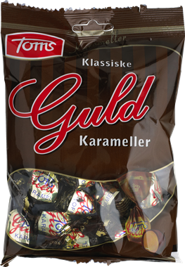 Toms - Guldkarameller - chocolate, caramel