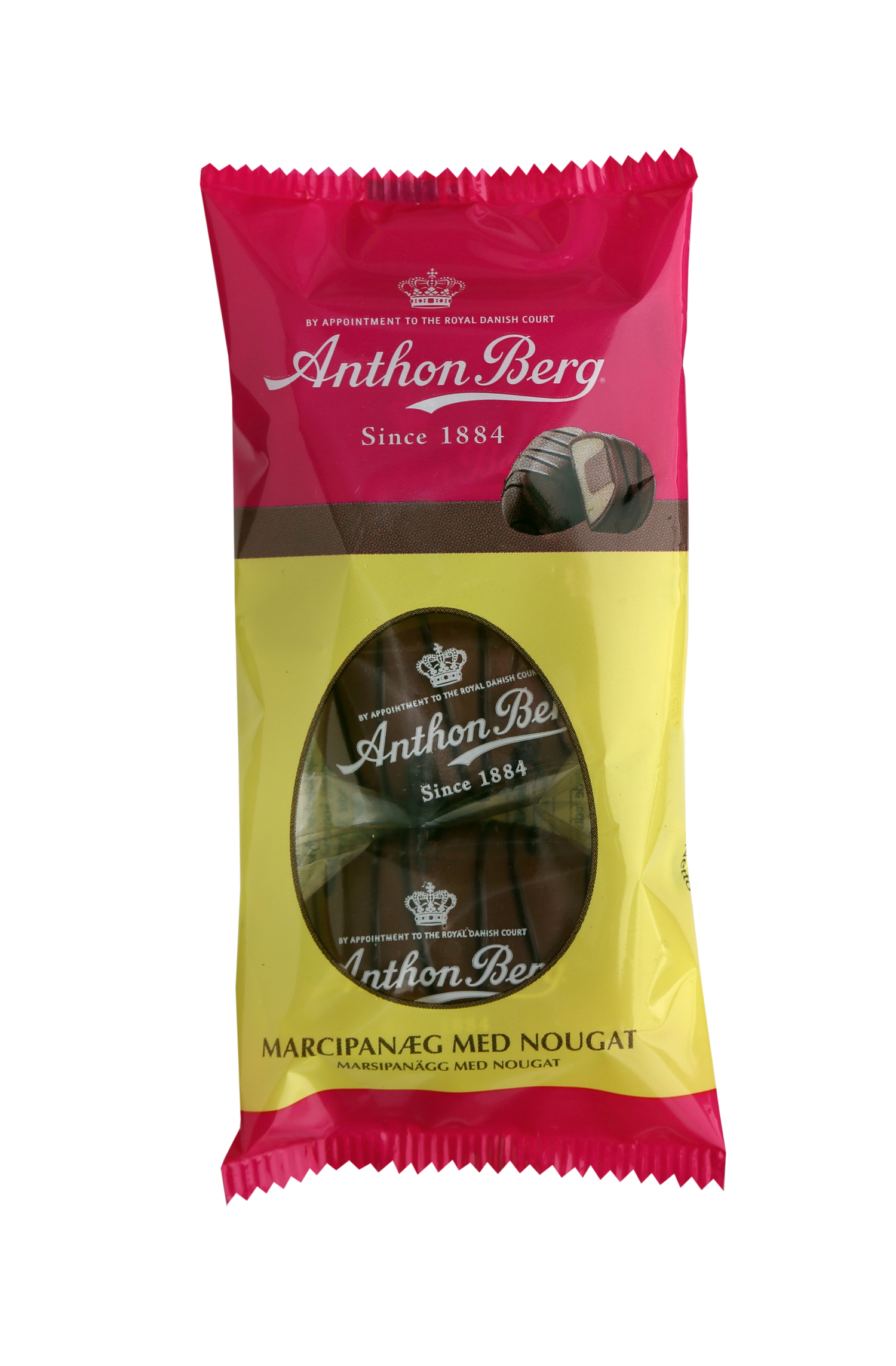 Anthon Berg - Marcipanæg m. nougat 3pk. - marzipan / nougat / chocolate