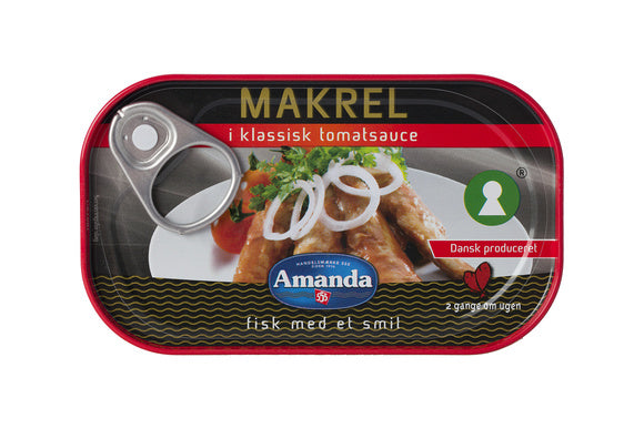 Makrel i tomat - Amanda