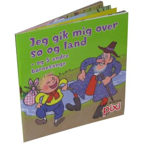 Book - Børnesange - Jeg gik mig over sø og land