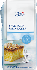 Dansukker - Brun Farin - for baking