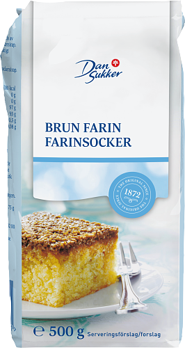 Dansukker - Brun Farin - for baking