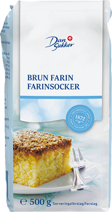 Dansukker - Brun Farin - for baking