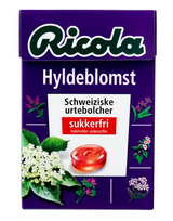 Ricola  - Pastiller m. hyldeblomstsmag sukkerfri