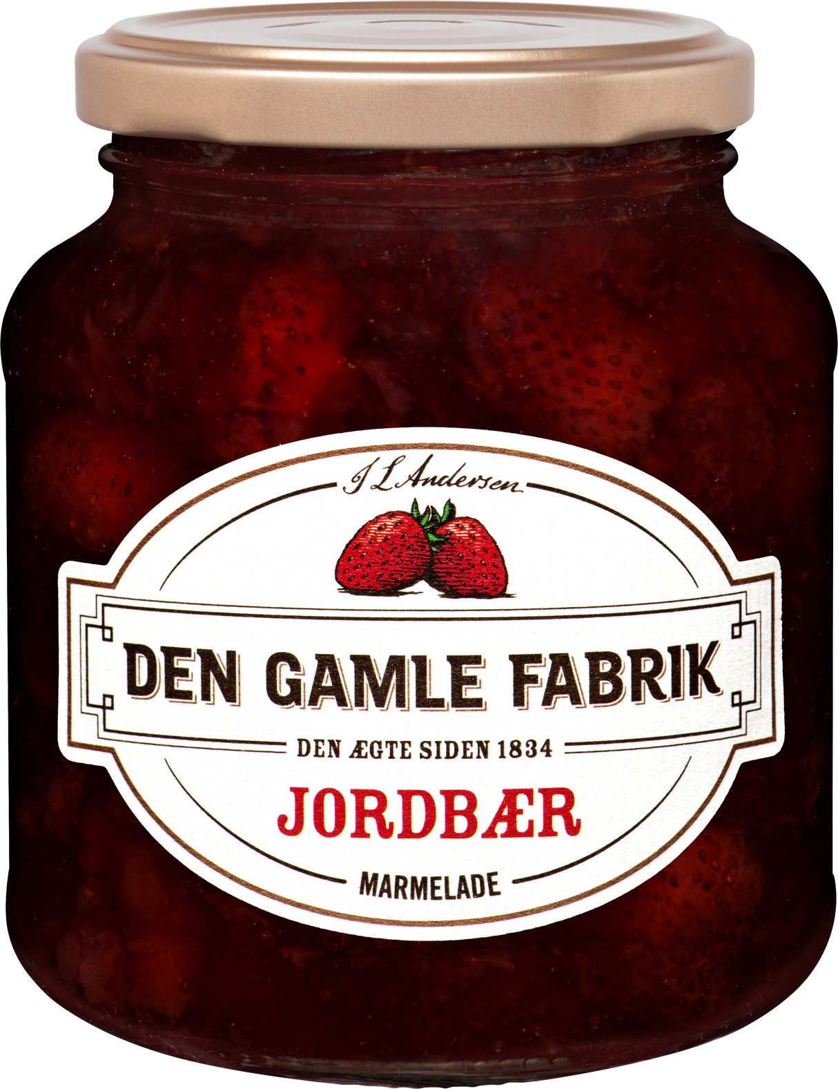 Den Gamle Fabrik - Hele Jordbær Marmelade - strawberry